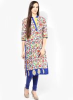 Shree Blue Printed Kurtis