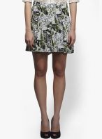 Sisley Green A-Line Skirt