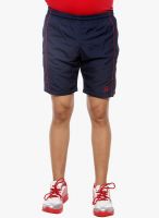 Sports 52 Wear Solid Navy Blue Shorts