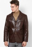 VARAH Brown Leather Jacket
