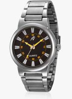 Yepme Black Metal Analog Watch