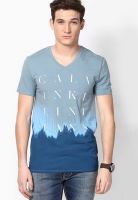Calvin Klein Jeans Light Blue V Neck T-Shirt