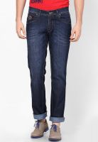 Canary London Blue Washed Slim Fit Jeans