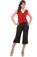 Cottinfab Self Design Women's Jumpsuit