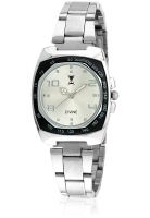 Dvine SD8056WT01 Silver/White Analog Watch