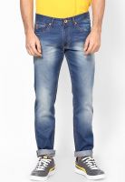 FREECULTR Navy Blue Slim Fit Jeans