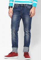 Forca By Lifestyle Blue Low Rise Skinny Fit Jeans