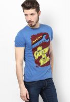 Jack & Jones Blue Round Neck T Shirt