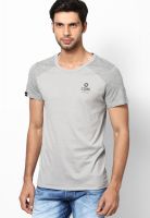 Jack & Jones Grey Crew Neck T Shirt