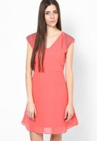 Jealous 21 Pink Colored Embellished Shift Dress