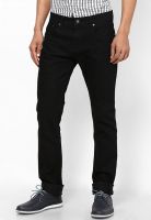 Jogur Solid Black Slim Fit Jeans