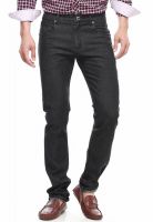 Jogur Solid Black Slim Fit Jeans