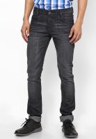 Jogur Solid Black Slim Fit Jeans