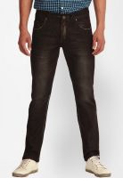 Jogur Washed Black Slim Fit Jeans