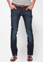 Jogur Washed Blue Slim Fit Jeans