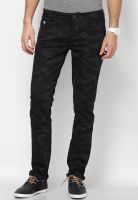 John Players Black Skinny Fit Jeans