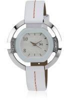 KILLER Klw159slc-Nl White/Silver Analog Watch