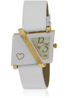 KILLER Klw187a-Nl White/Silver Analog Watch