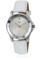 KILLER Kw144dbl-Nl White/Silver Analog Watch