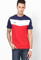 Kappa Red Round Neck T-Shirt