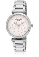 Kenneth Cole Ikc0018 Silver/White Analog Watch
