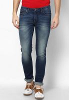 Lee Blue Low Rise Skinny Fit Jeans