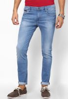 Lee Light Blue Skinny Fit Jeans (Bruce)