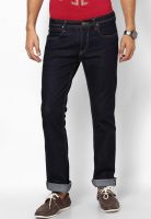 Lee Navy Blue Low Rise Slim Fit Jeans