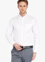 Mark Taylor White Slim Fit Formal Shirt