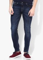 New Look Navy Blue Skinny Fit Jeans