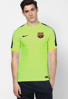 Nike Green Football Round Neck T-Shirt