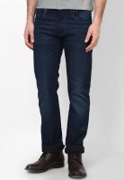 Pepe Jeans Blue Low Rise Regular Fit Jeans