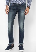 Pepe Jeans Blue Low Rise Skinny Fit Jeans