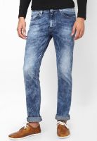 Pepe Jeans Blue Low Rise Skinny Fit Jeans