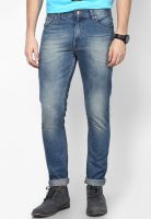 Peter England Blue Regular Fit Jeans