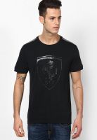 Puma Black Round Neck T-Shirt