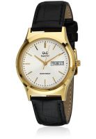 Q&Q S112-101Ny Black/White Analog Watch