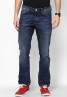 River Island Blue Dean Straight Fit Jeans