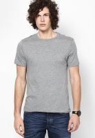 River Island Grey Round Neck T-Shirt