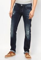 Rookies Blue Slim Fit Jeans