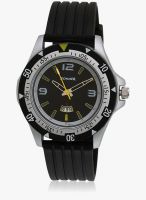 Sonata Nf7930pp08j Black/Black Analog Watch