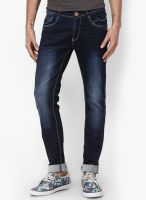 Spykar Blue Low Rise Skinny Fit Jeans