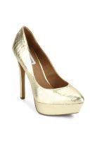 Steve Madden Golden Stilettos