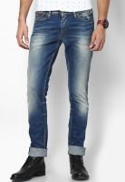 Tommy Hilfiger Blue Low Rise Skinny Fit Jeans