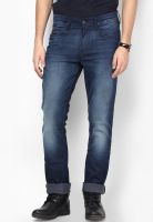 Tommy Hilfiger Blue Low Rise Slim Fit Jeans