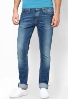 Tommy Hilfiger Blue Low Rise Slim Fit Jeans