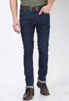 U.S. Polo Assn. Blue Skinny Fit Washed Denim