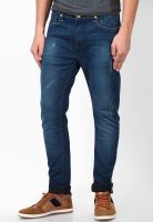 United Colors of Benetton Blue Carrot Fit Jeans