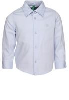 United Colors of Benetton Blue Casual Shirt
