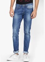 United Colors of Benetton Blue Low Rise Skinny Fit Jeans